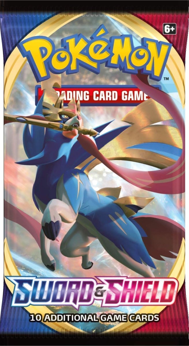 Pokemon TCG: Sword & Shield Booster Pack (Random Art) by Magic Vault on MYNTED