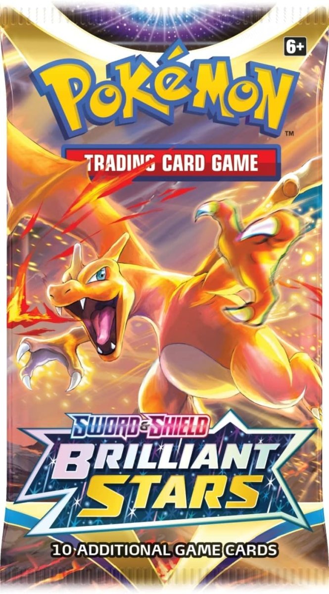 Pokemon TCG: Sword & Shield: Brilliant Stars Booster Pack (Random Art) by Magic Vault on MYNTED