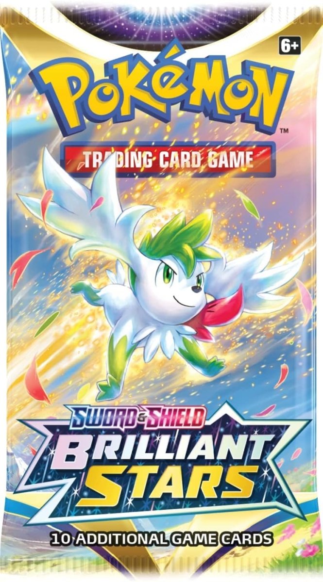 Pokemon TCG: Sword & Shield: Brilliant Stars Booster Pack (Random Art) by Magic Vault on MYNTED