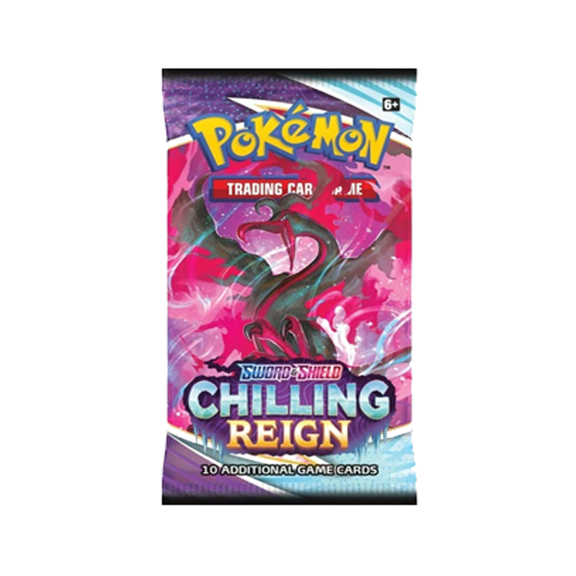 Pokemon TCG: Sword & Shield: Chilling Reign Booster Pack (Random Art) by Dusk TCG on MYNTED