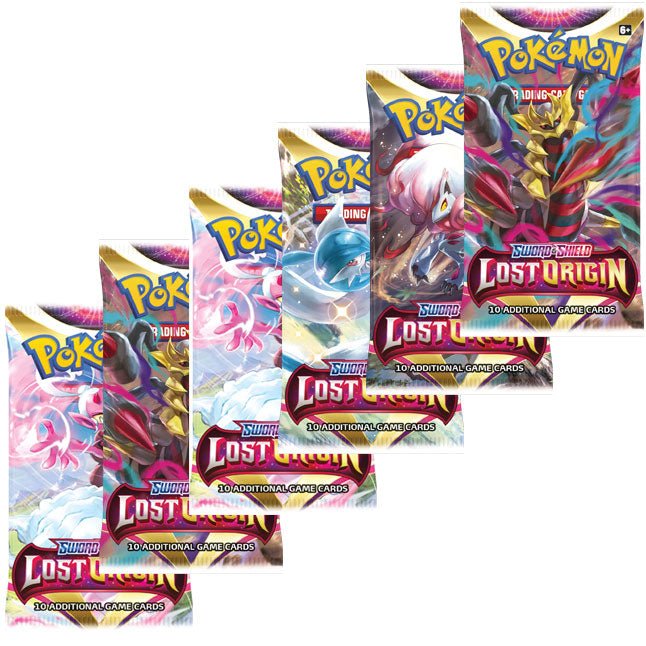 Pokemon TCG: Sword & Shield: Lost Origin Booster Pack (Random Art) by Dusk TCG on MYNTED