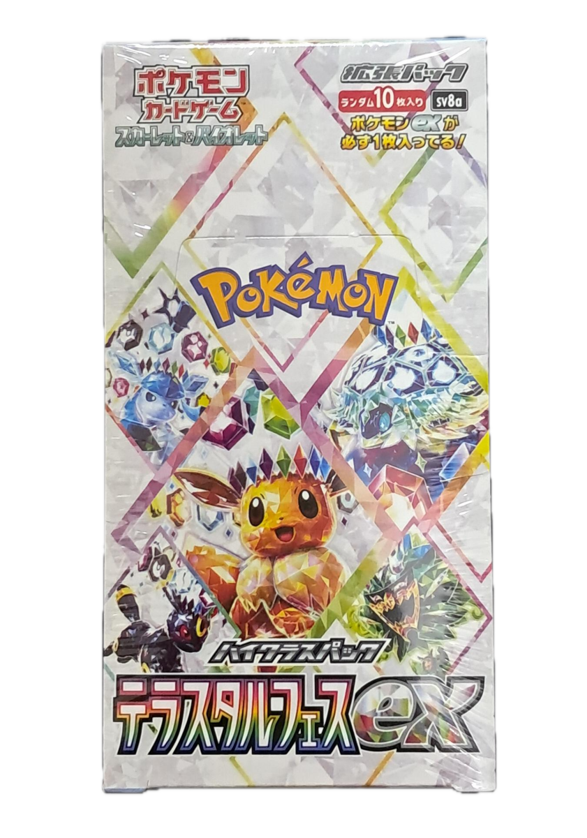 Pokémon TCG Terastal Festival ex SV8a Japanese Booster Box by PokéShop on MYNTED