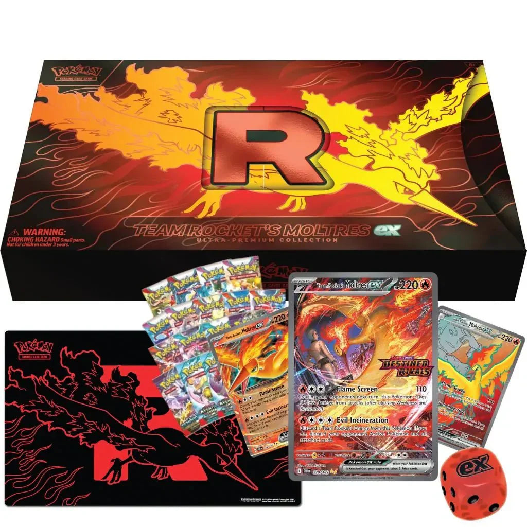 Pokémon Team Rocket’s Moltres ex Ultra - Premium Collection by PlayVault on MYNTED