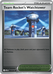 Pokemon Team Rocket's Watchtower Uncommon • 210/217 Reverse Holofoil by Trucial Coast Games on MYNTED