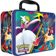 Pokémon Trading Card Game: Collector Chest - Fall 2025 - 6 Packs - 3 Foil Cards (Ralts, Kirlia, Riolu) - 1 Pokémon Coin (Mega Lucario) - 4 Sticker Sheets by RetroForLess on MYNTED