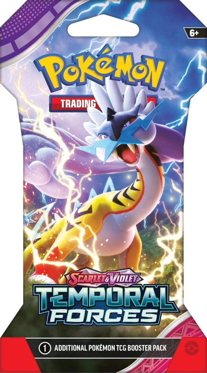 POKEMON Trading Card Game Scarlet Violet 05 Temporal Forces Sleeved Booster Pack by Desert Pirates on MYNTED