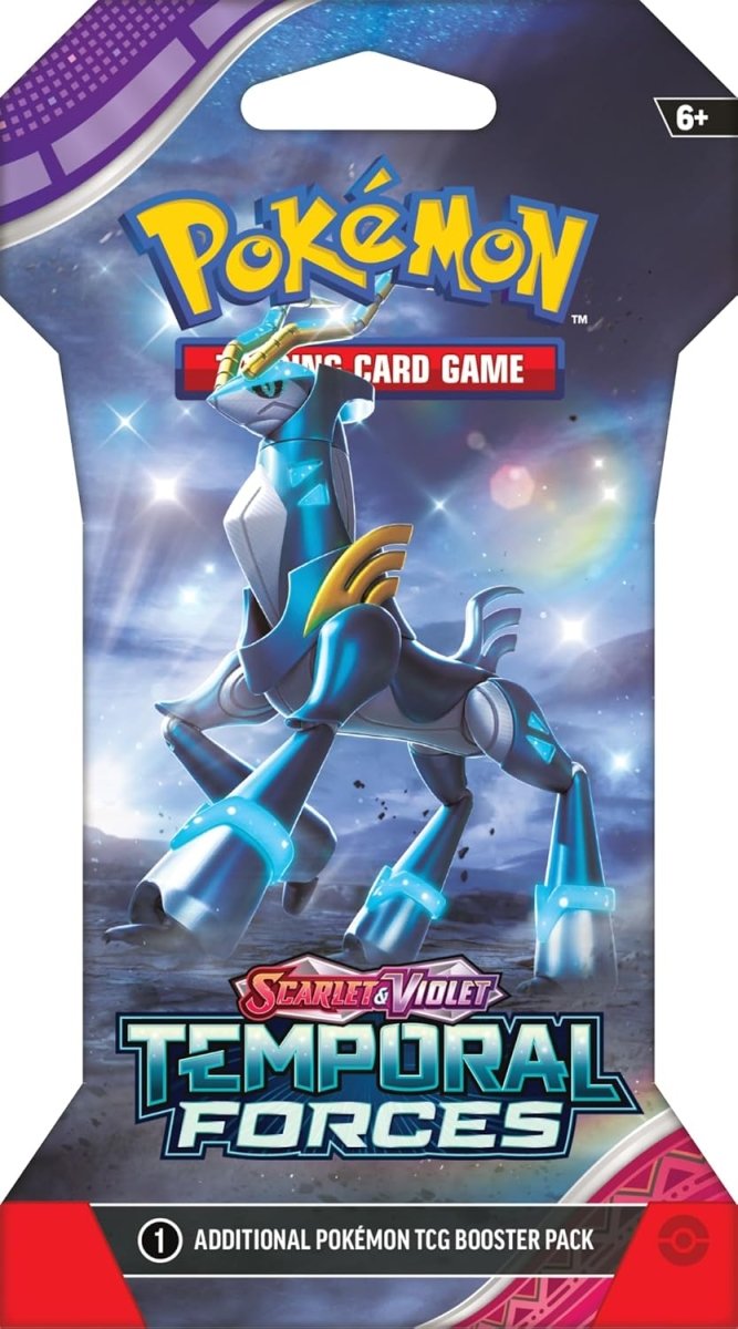 POKEMON Trading Card Game Scarlet Violet 05 Temporal Forces Sleeved Booster Pack by Desert Pirates on MYNTED