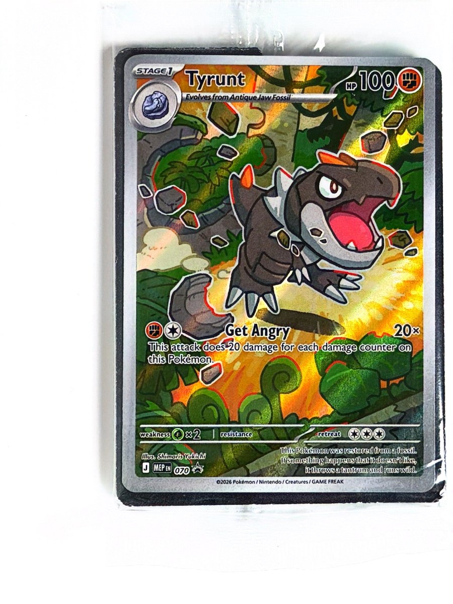 Pokemon - Tyrunt - 070 - ME: Mega Evolution Promo (MEP) (Sealed) by TCGDON on MYNTED