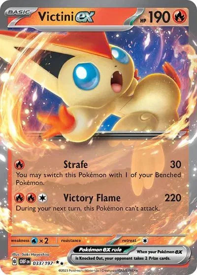 Pokémon Victini ex Double Rare 033/197 by Schmutzfink TCG on MYNTED