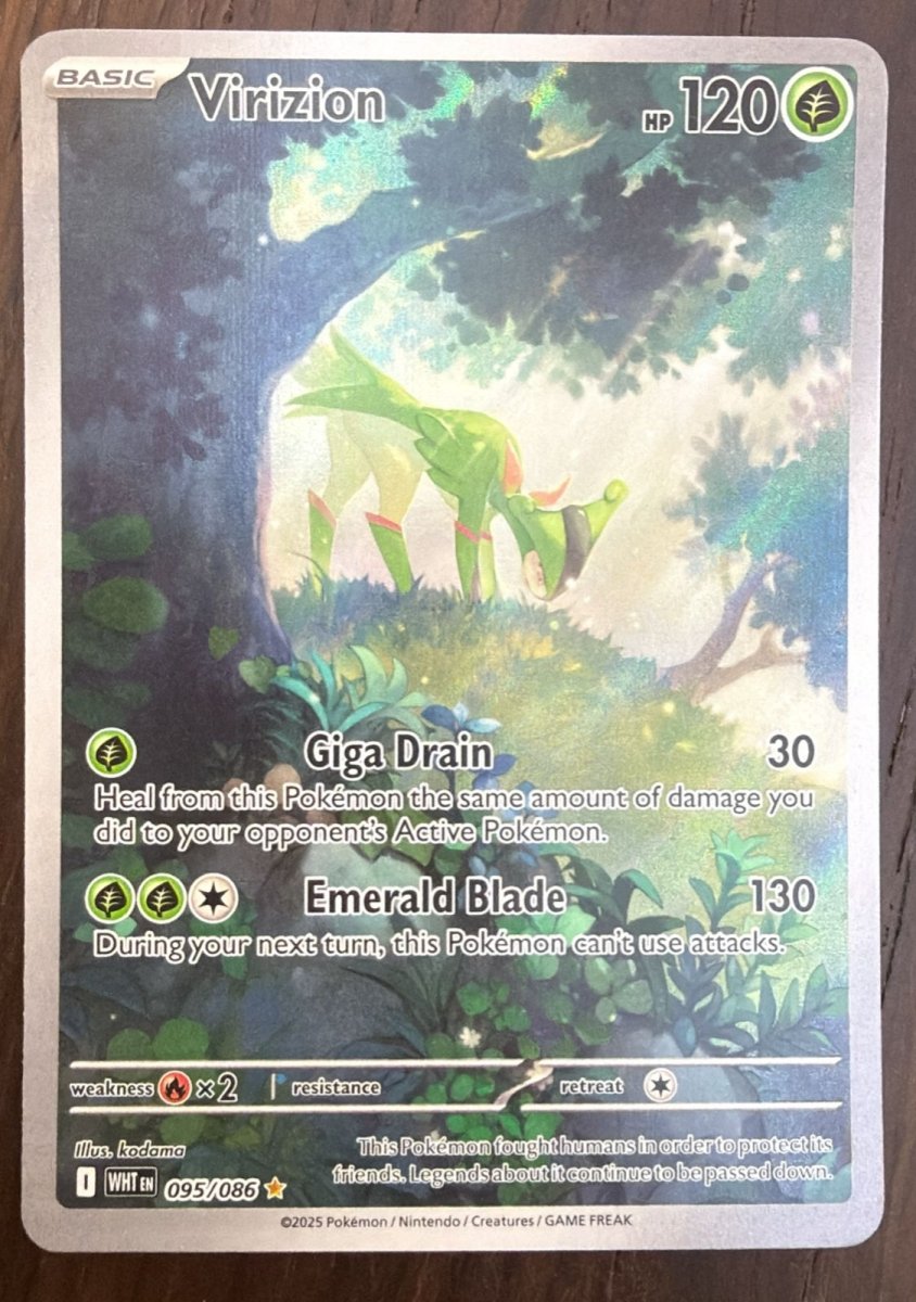Pokemon Virizion Illustration Rare • 095/086 Holofoil by Trucial Coast Games on MYNTED
