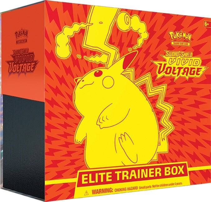 Pokemon - Vivid Voltage Elite Trainer Box (ETB) - SWSH04: Vivid Voltage (SWSH04) by TCGDON on MYNTED