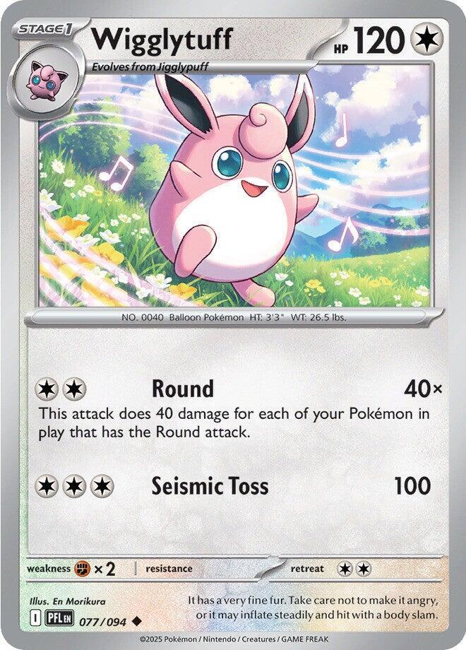 Pokemon - Wigglytuff - 077/094 - ME02: Phantasmal Flames (PFL) by TCGDON on MYNTED