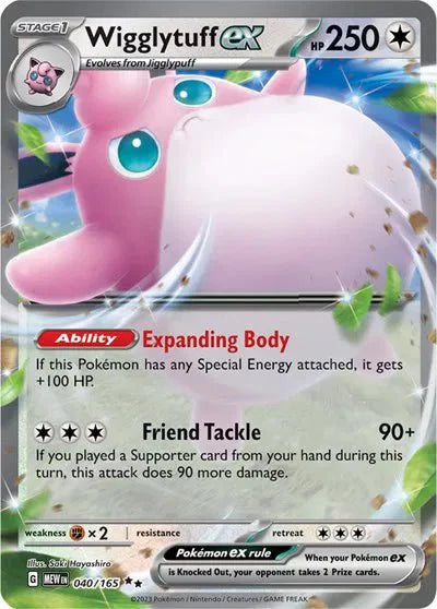 Pokémon Wigglytuff ex 040 Double Rare by Schmutzfink TCG on MYNTED