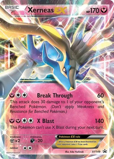 Pokemon Xerneas EX Promo XY149 by Trucial Coast Games on MYNTED