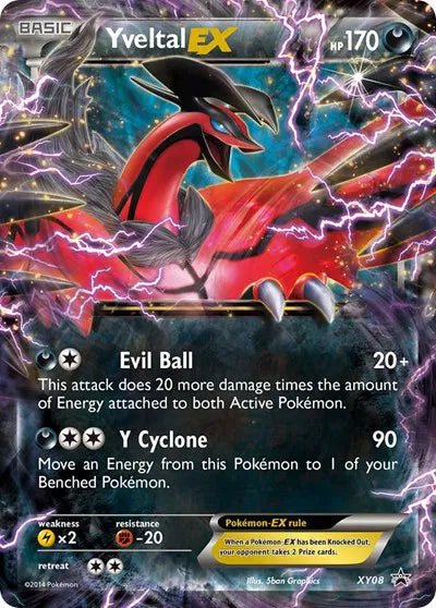 Pokemon Yveltal EX Promo XY08 by Trucial Coast Games on MYNTED