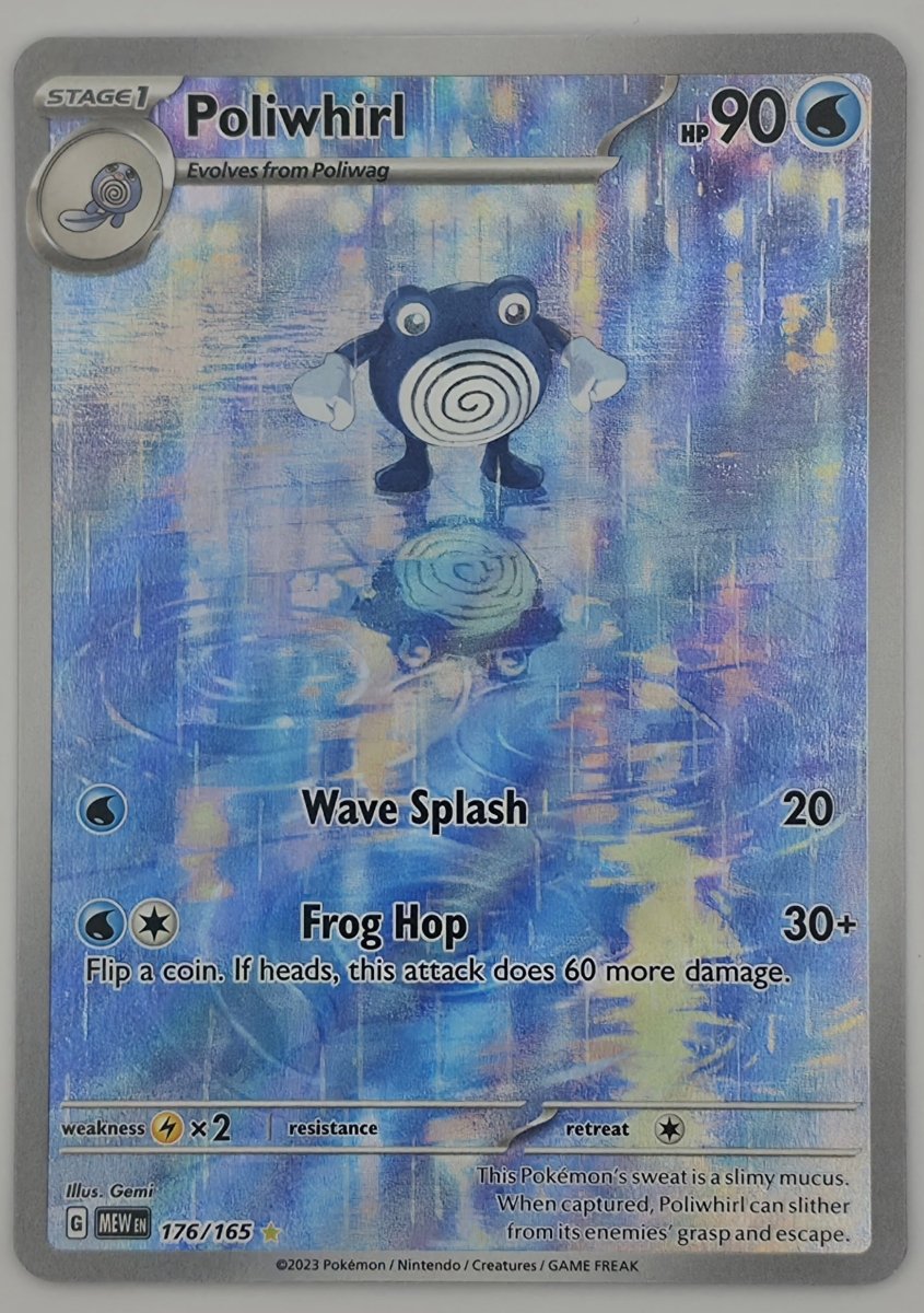 Poliwhirl - 176/165 - SV: Scarlet & Violet 151 (MEW) by Poké Dubai on MYNTED