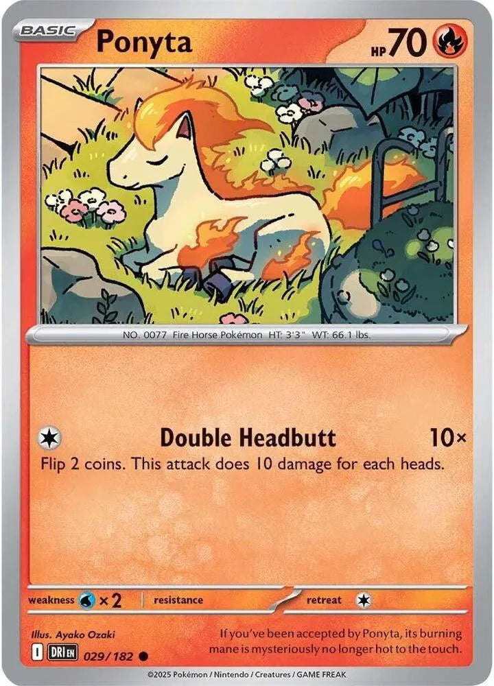 Ponyta - 029/182 - Reverse Holofoil by The Archive Stop on MYNTED