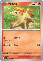 Ponyta - 077/165 - Reverse Holofoil by The Archive Stop on MYNTED