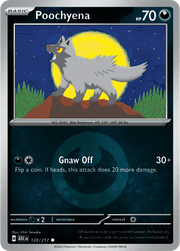 Poochyena (Energy Symbol Pattern) Ascended Heroes Common 128/217 by Shark Pop Culture on MYNTED