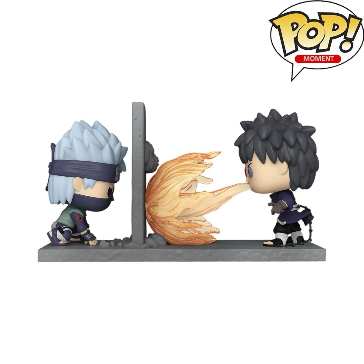 Pop Moment! Animation: Naruto - Kakashi Vs Obito by Gamified on MYNTED