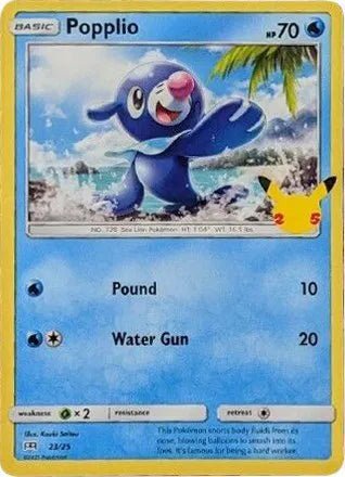 Popplio 23/25 · Normal (McDonald's 25th Anniversary Promos) by PokeCollectZ on MYNTED
