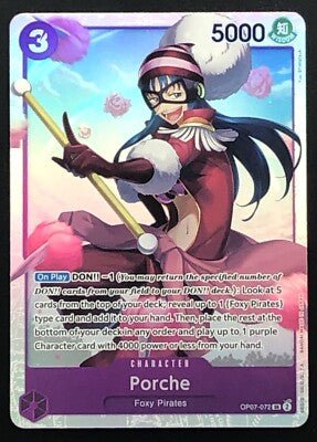 Porche OP07 - 072 500 Years in the Future Foil by Desert Pirates on MYNTED