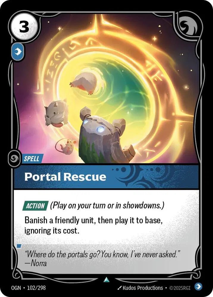 Portal Rescue 102/298 · Normal (Origins) by Mikeepulls on MYNTED