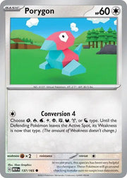 Porygon 137/165 · Normal (SV: 151) by Devastation Collectibles on MYNTED
