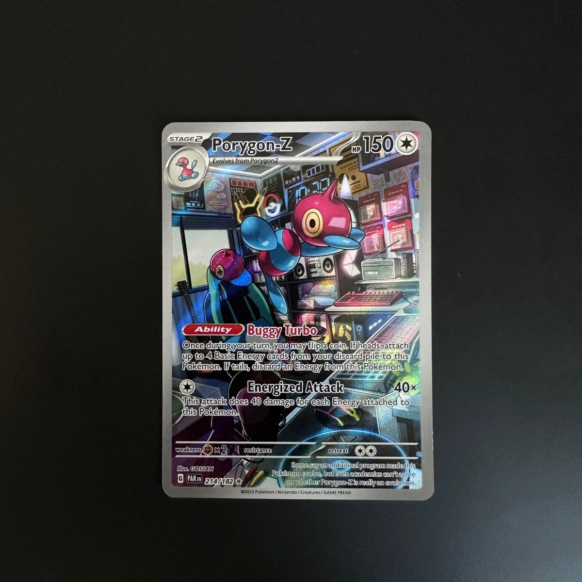 Porygon-Z - 214/182 - SV04: Paradox Rift (PAR) by The Greatest on MYNTED