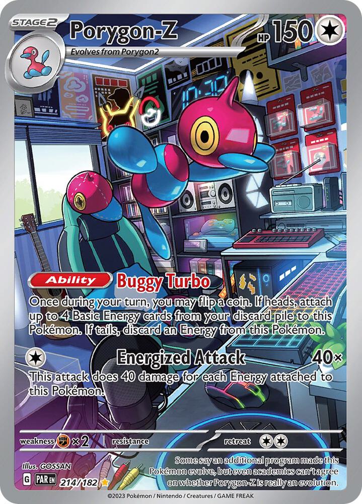Porygon-Z - 214/182 - SV04: Paradox Rift (PAR) by The Greatest on MYNTED