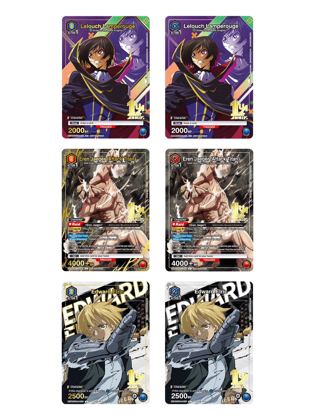 Union Arena - Event Pack Vol. 4 - Union Arena Promotion Cards (UEPR)