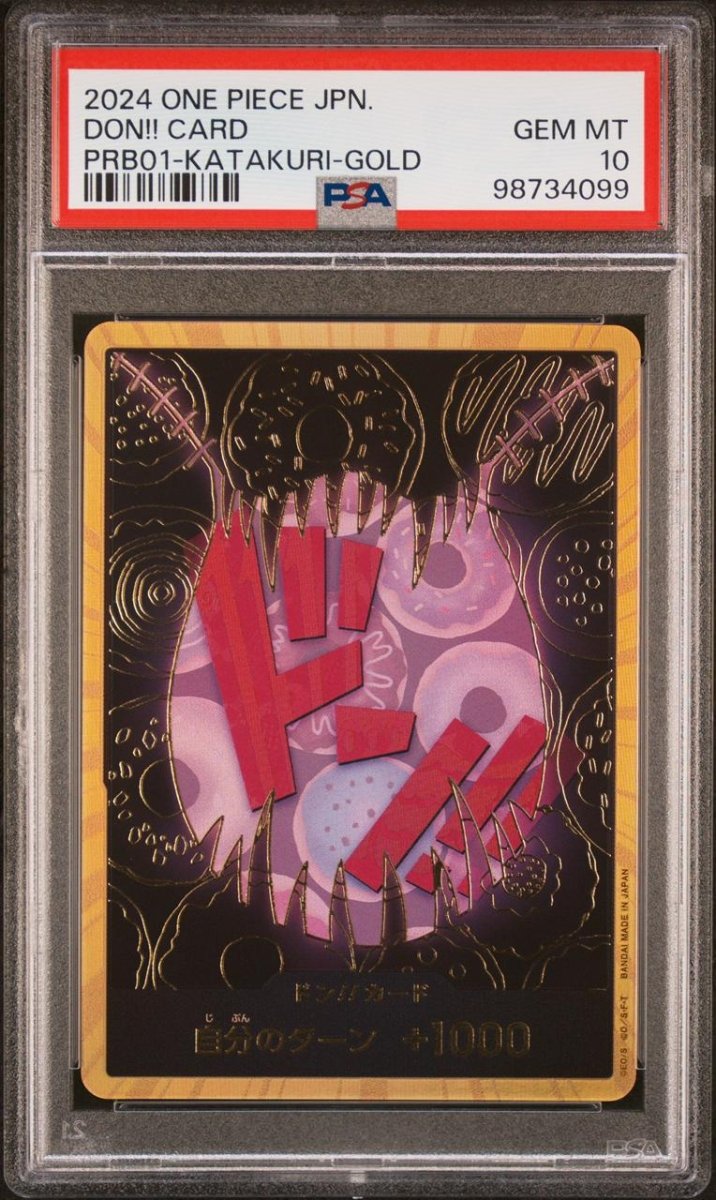 PRB01 - KATAKURI - GOLD DON PSA 10 JP by Gamified on MYNTED
