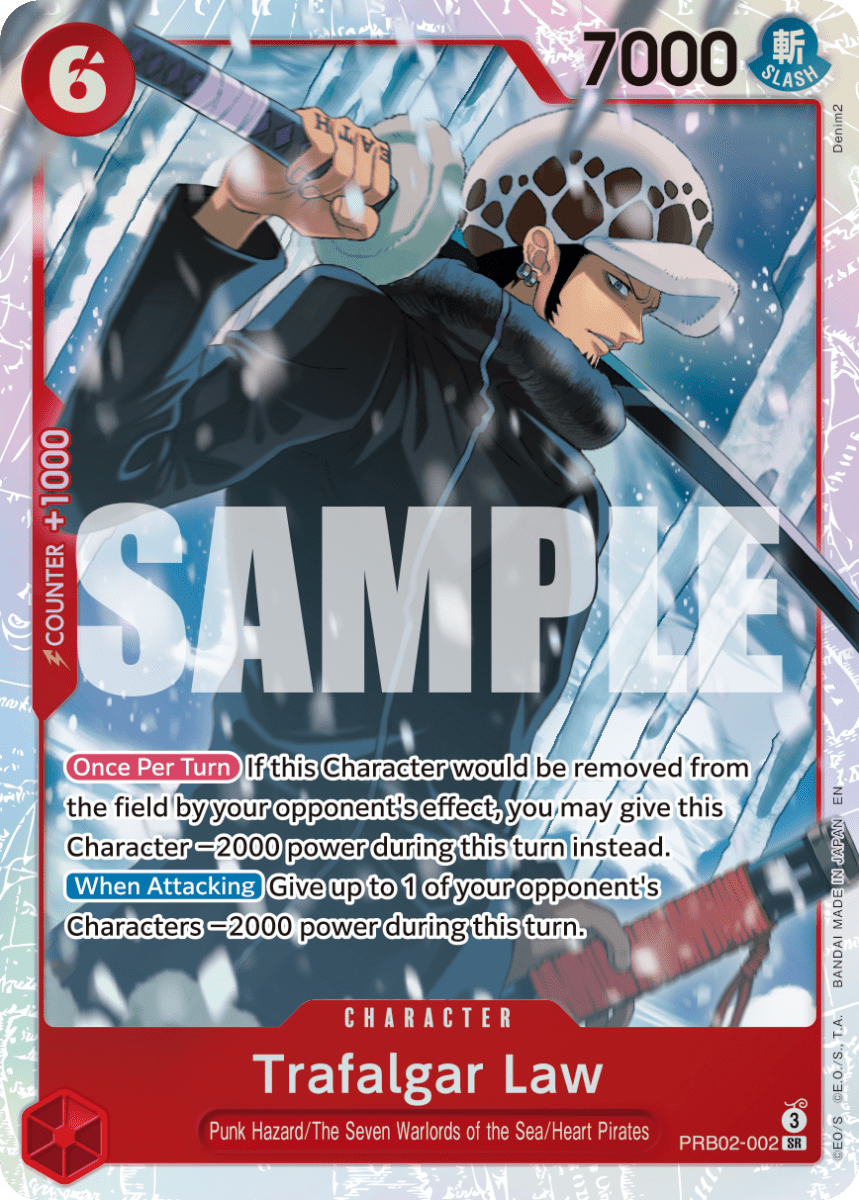 PRB02 - 002 Trafalgar Law by PlayVault on MYNTED
