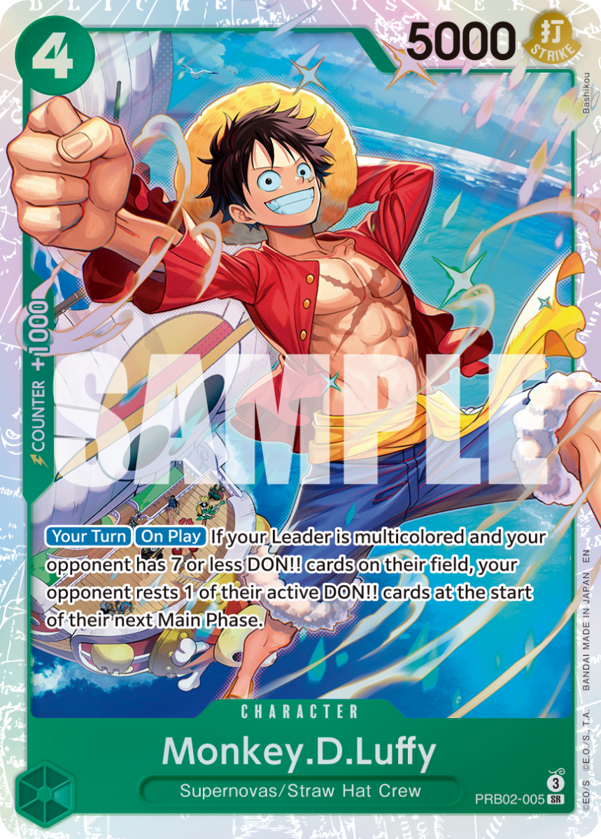 PRB02 - 005 Monkey.D.Luffy by PlayVault on MYNTED