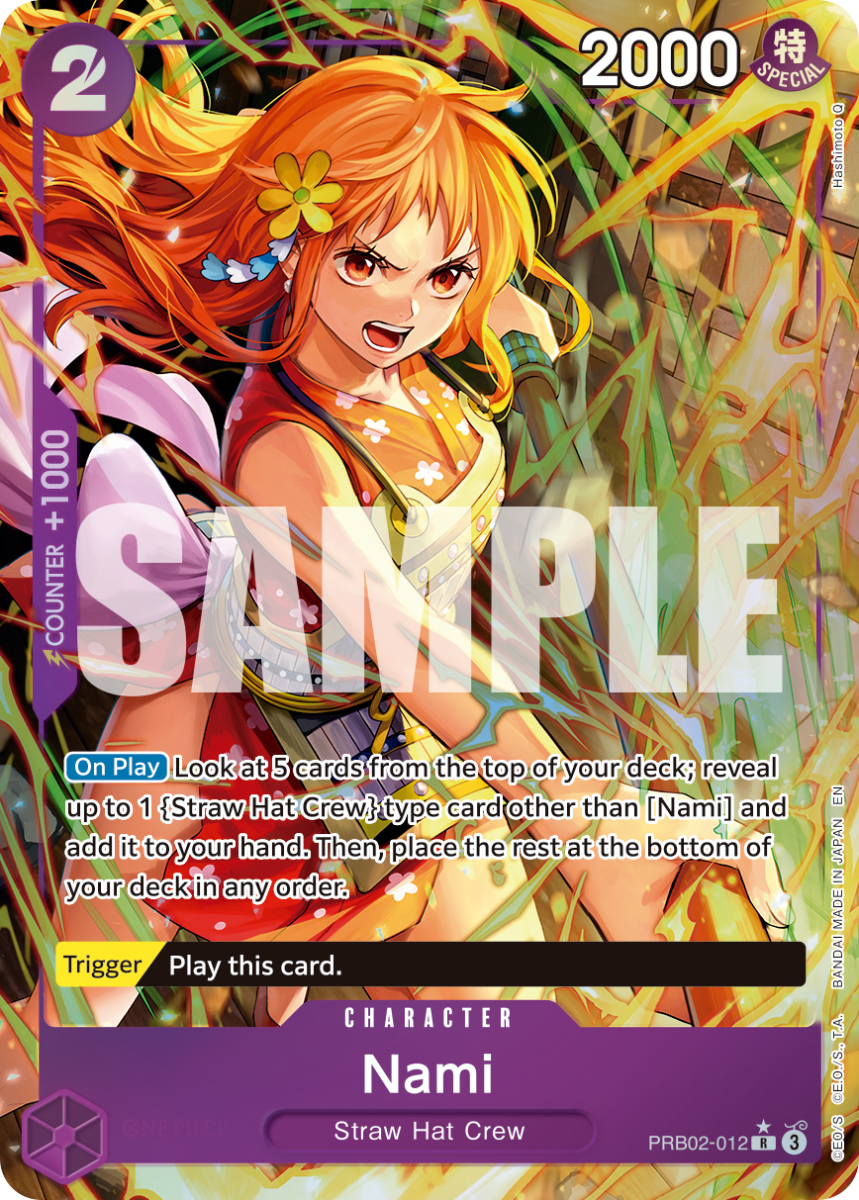 PRB02 - 012 Nami Alt Art by PlayVault on MYNTED