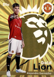 2025-26 Topps Premier League Gold Lion Alejandro Garnacho