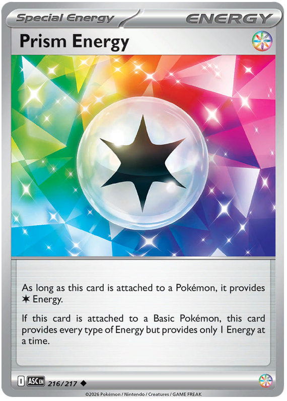 Prism Energy 216/217 Uncommon | Mega Evolution – Ascended Heroes by Worth the XP on MYNTED