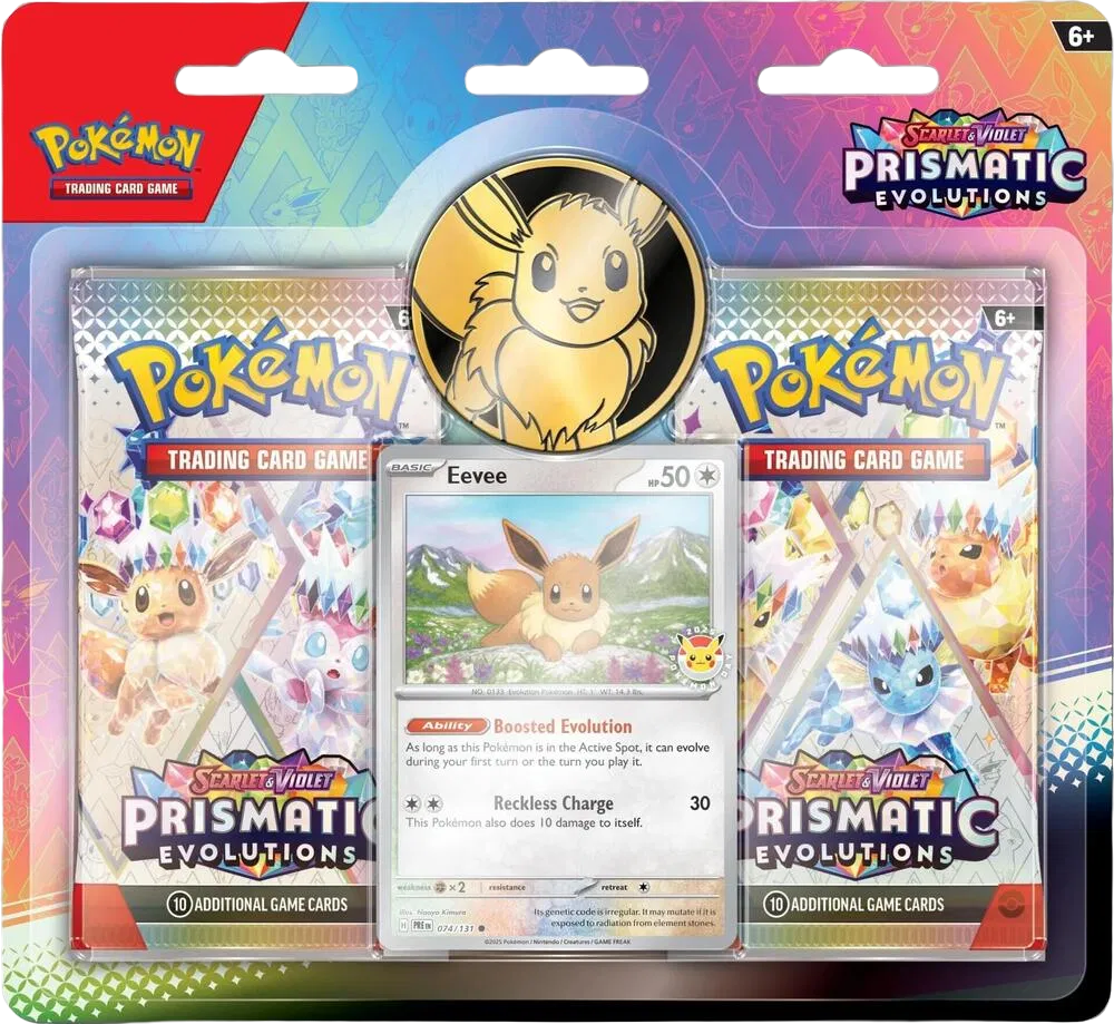 Prismatic 2 Pack Blister - Eevee by The Archive Stop on MYNTED