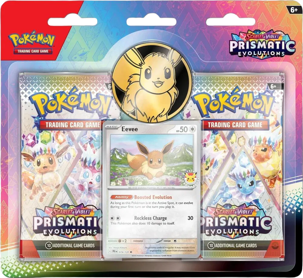 Prismatic Evolution - 2 Pack Blister (Eevee) by The Archive Stop on MYNTED