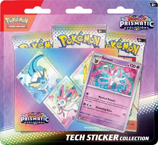 Prismatic Evolutions Tech Sticker Collection (Sylveon) by The Archive Stop on MYNTED