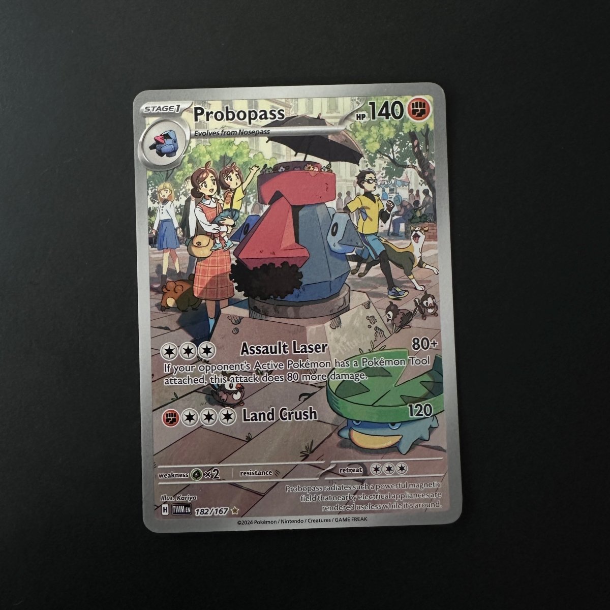 Probopass Twilight Masquerade Illustration Rare 182/167 by The Greatest on MYNTED
