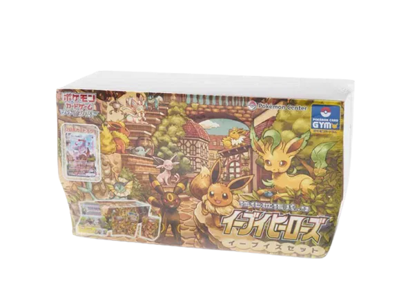 Eevee Heroes Set Gym Box (JP)