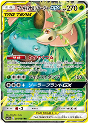 Venusaur & Snivy GX (JP) 001/064 (Remix Bout)