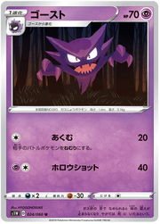 Haunter (JP) 024/060 (Sword)