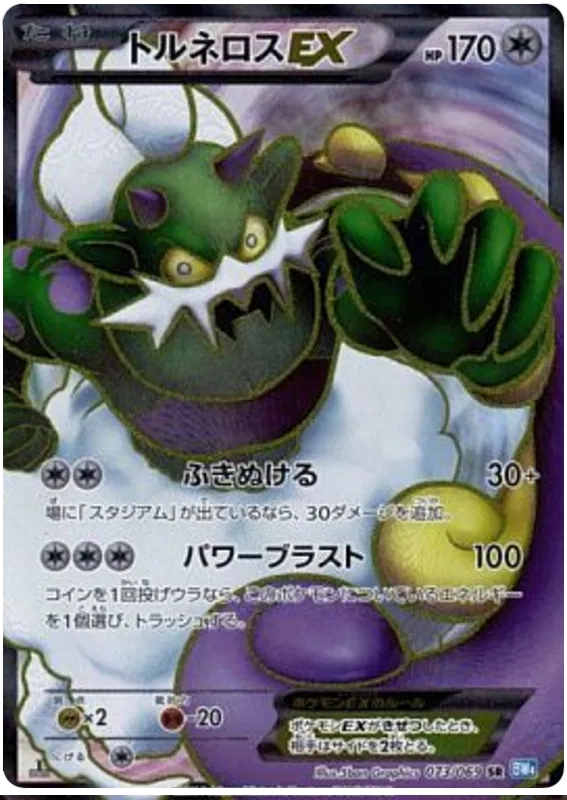 Tornadus EX (JP) 073/069 (Dark Rush)