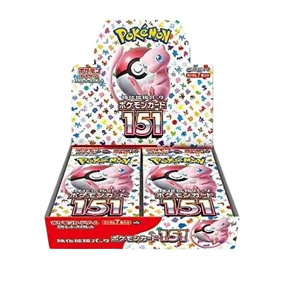 Pokémon 151 Japanese Booster Box