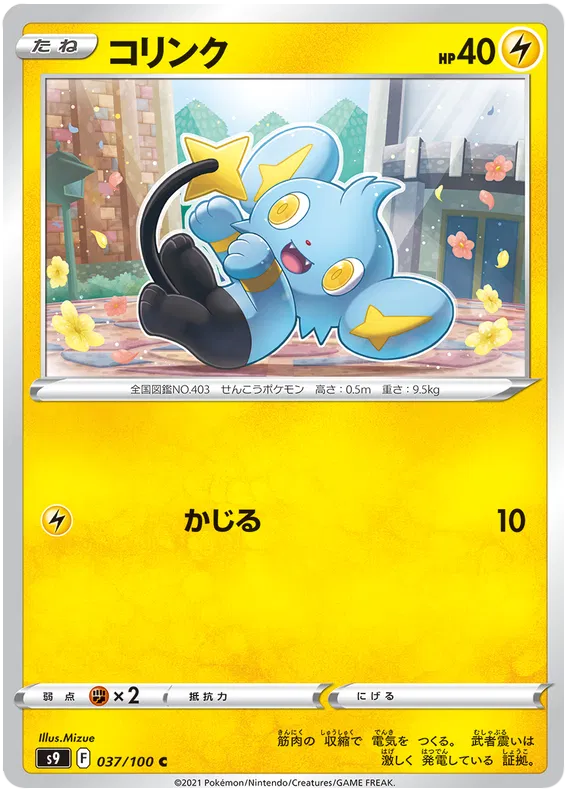 Shinx (JP) 37/100 (Star Birth)