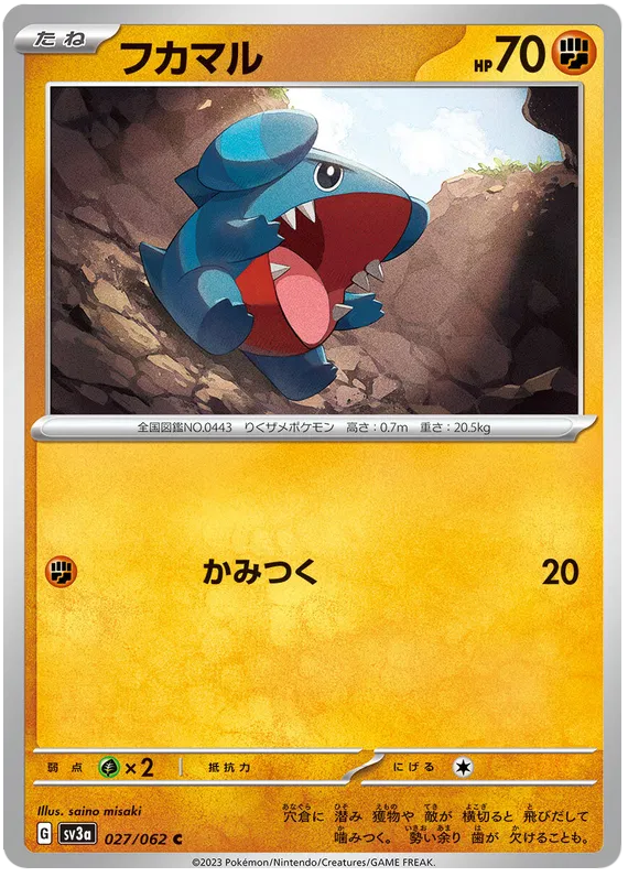 Gible 027/062 Common | Raging Surf