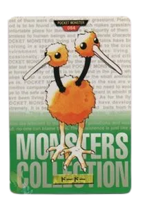 Doduo (Green) (JP) 084 (BANDAI Pokemon Carddass) — CGC 6