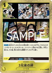 The Three Brothers' Bond (JP) ST13-019 (PRB02 - One Piece Card the Best Vol. 2)